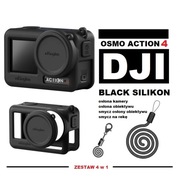 DJI Osmo Action 4 BLACK osłona + kapsel + 2 smycze