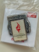 odznaka Klub Olimpijczyka Olimpionik