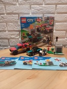 LEGO City 60319 Akcja strażacka i policyjny pościg.