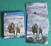 God of War Ragnarok Edycja Premierowa  PS4 + metalowy plakat