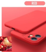 Etui czerwone  do iPhone 12 PRO 