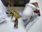 NOWY Profesjonalny pistolet lakierniczy Ntools GTI Pro złoty