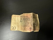 Banknot 20 marek 1924 1929