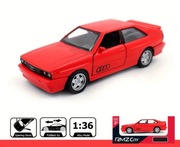 Audi 80 Quattro - model samochodu ze stopu - skala 1:36