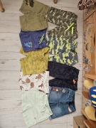 Paka letnich ubrań chłopięcych 110/116