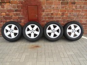 Koła zimowe VW T5 z oponami Nokian 8,5 i 9 mm. Felgi OE 17" 5x120 ET 55