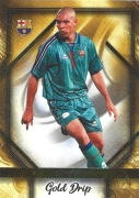TOPPS TEAM SET FC BARCELONA 2023/2024 RONALDO NAZARIO GOLD DRIP GD-2