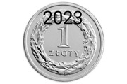 Najtaniej! 1 złote 2023 mennicze z woreczka