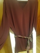 Bluzka damska buraczkowa