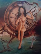 W OBJĘCIACH CZASU -NOWOCZESNY OBRAZ NA PŁÓTNIE 