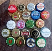 KAPSLE - Kolekcja piwa zagraniczne  szt. 21