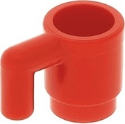 LEGO AKCESORIA KUBEK CZERWONY 389921 3899 (N)