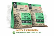 Wiejska Zagroda Indyk z Królikiem 2kg karma sucha dla psa Hipoalergiczna