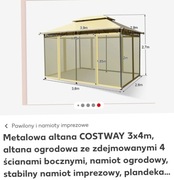 Altana ogrodowa Costway