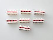 Lego elementy 3001oldpb01 do Legoland Airport 687, 1550 z lat 70 - samoloty