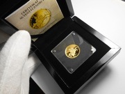 Bitwa Pod Wiedniem, Złoto 999/1000, waga 7,77 g. Nakład 683 szt.