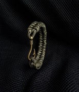 Bransoleta paracord z wędkarskim akcentem moro