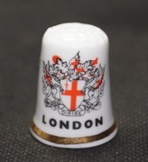Naparstek Kolekcjonerski Porcelanowy Londyn - London