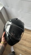 Kask motocyklowy czarny