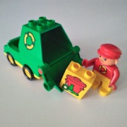 Lego Duplo 2613 śmieciarka unikat Garbage Truck