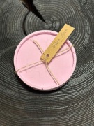 Podstawka na biżuterie różowa handmade