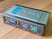 D-Link DKVM-2KU USB/PS/2 + VGA (2 komputery) 1,8m przełącznik