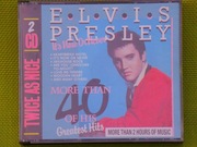 ELVIS More Than Greatest...  2xCD  40 HITS 