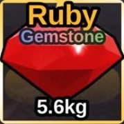 Ruby Gemstone // Fish it! // Roblox