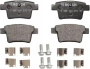 KLOCKI HAMULCOWE TYŁ BOSCH 0 986 494 076 , BP 986 FORD MONDEO III