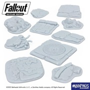 Fallout Wasteland Warfare Basing Greebles Slabs & Stones