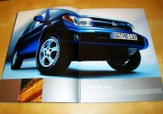 Prospekt Mitsubishi Pajero Pinin 2004 brzydka okładka