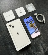 iPhone 13 128 GB Starlight biały pełny zestaw + gratisy