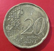 Niemcy. 20 eurocentów.2002D.