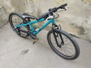 Kubikes 20s 20 od 4lat od 105cm Po Przeglądzie * 7,5kg lekki Turkus *WOOM 4
