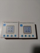 Termometr, miernik wilgotności zegar tuya smart life