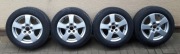 Opony felgi koła 14 cali aluminiowe alufelgi 185/60/14 Skoda VW 5x100 ET43
