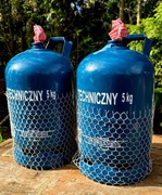 WYSYŁKA Pełna Butla Gazowa 5 kg Grill Kuchenka Kamper Przyczepa