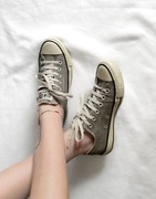 Szare Converse All Star 38 low niskie damskie