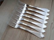 POSREBRZANE WIDELCE OBIADOWE DANIA 19,5cm