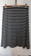 Spódnica w czarno-białe paski, rozm. 44