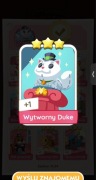 Monopoly Go Wytworny Duke karta naklejka set 11 3*