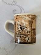 Kubek Mini Ceramiczny Kubeczek Dekoracyjny Ozdobny Vintage Elegancki