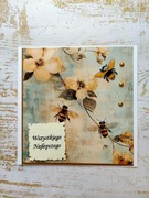 Kartka z Pszczołami dla Pszczelarza Pszczółki