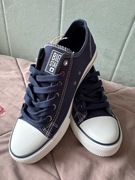 Big Star sneakersy trampki buty sportowe niskie granatowe jeansowe 41