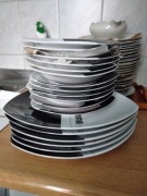 Serwis design modern Chodzież Koliber czarny biały