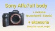 Aparat Sony Alfa 7 S II body + dodatki