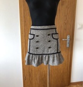 Next 14/42 spódnica dziewczęca melanż guziki 