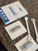 Adapter TechMatte Lightning do USB-C – zestaw 2 sztuki