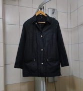 Kurtka czarna XL damska wiatrówka classic sport retro drip premium vintage