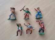 żołnierzyki PRL - kowboje (NRD) 1:32
